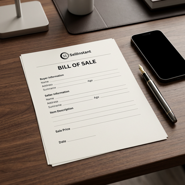 Why a Bill of Sale Is Crucial When You Sell Your Phone